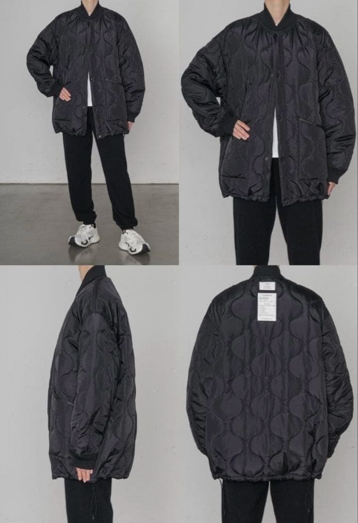 HYKE　25AW　キルティングジャケット　コート　 CWU-9　QUILTED