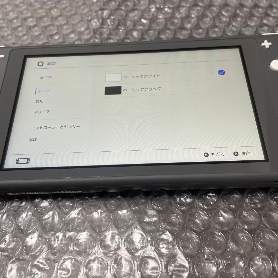 Nintendo Switch Lite ライトグレー　本体