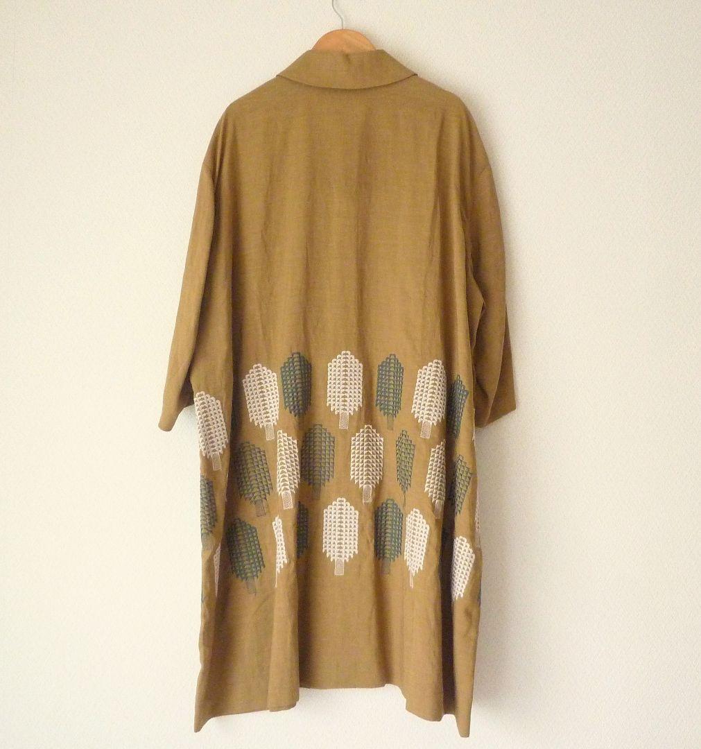 未使用品　ミナペルホネン 「forest candy」 コート 38