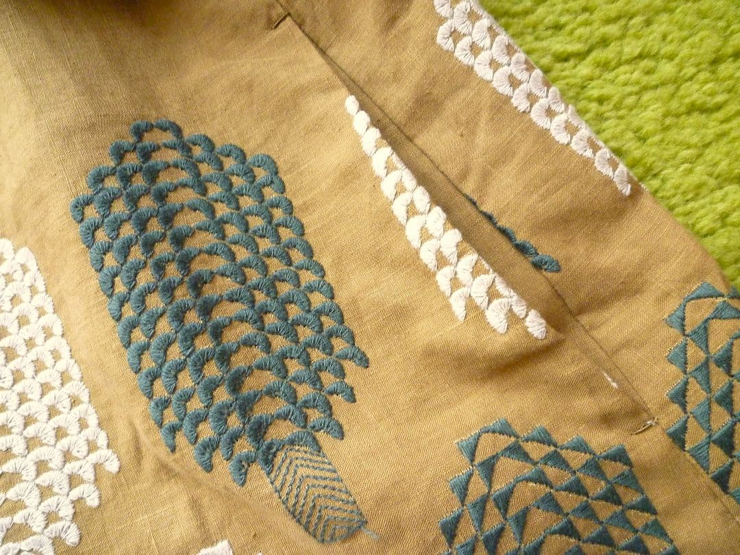 未使用品　ミナペルホネン 「forest candy」 コート 38