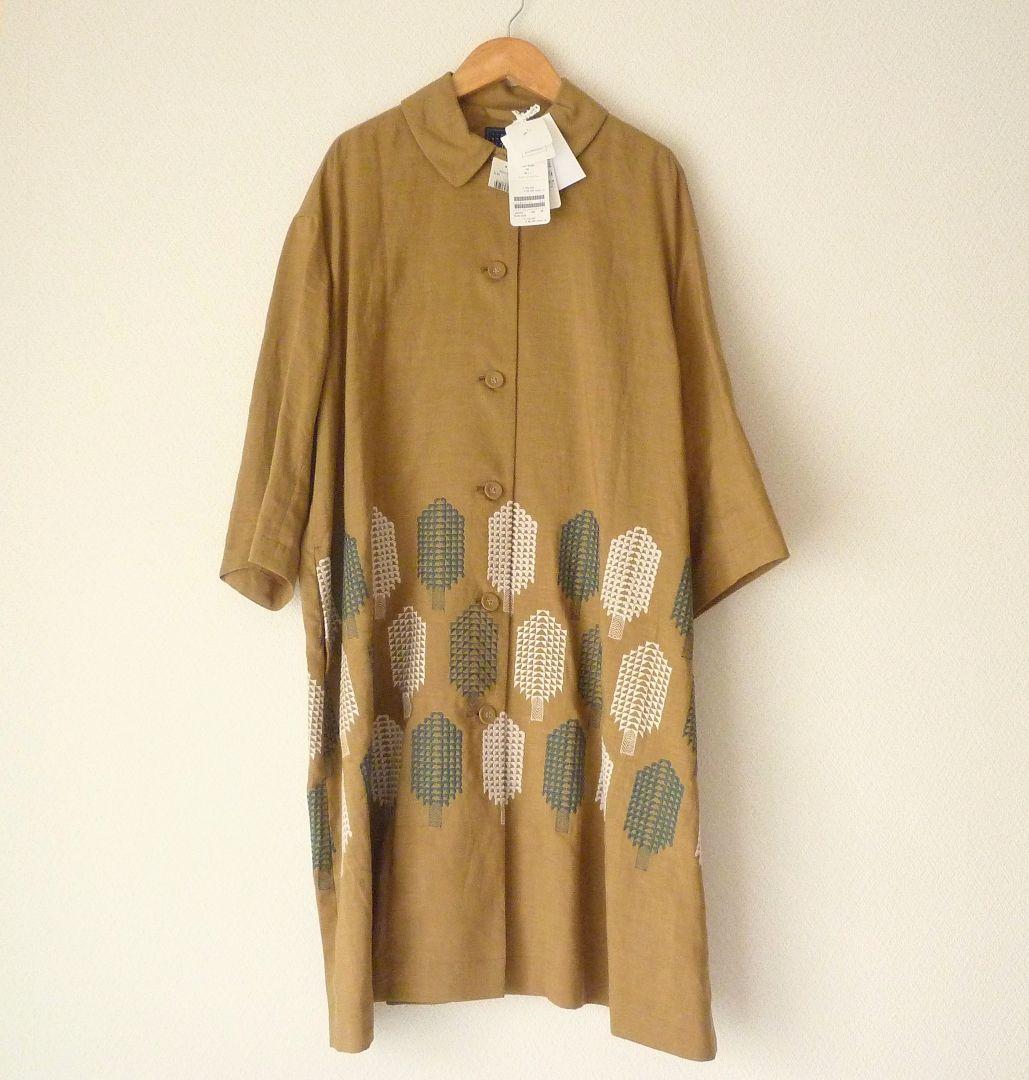 未使用品　ミナペルホネン 「forest candy」 コート 38