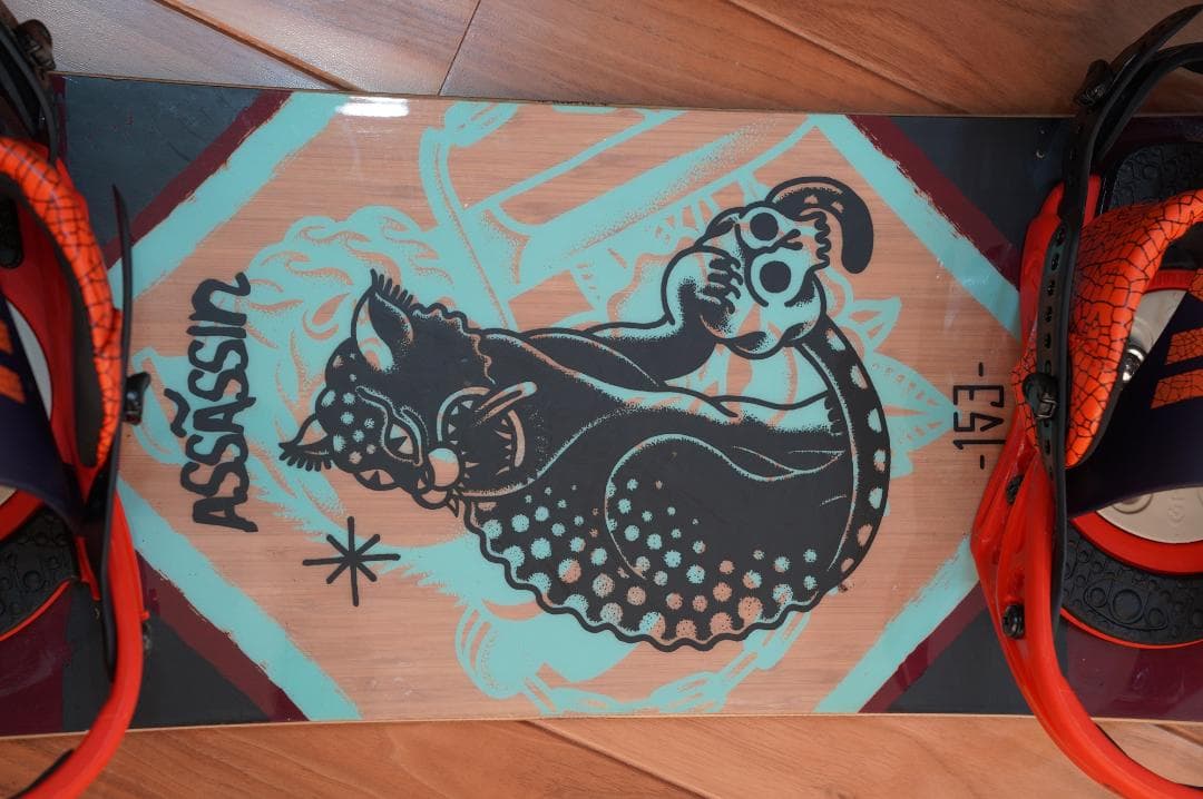 SALOMON スノーボード 153cm FLUX PR Mサイズ