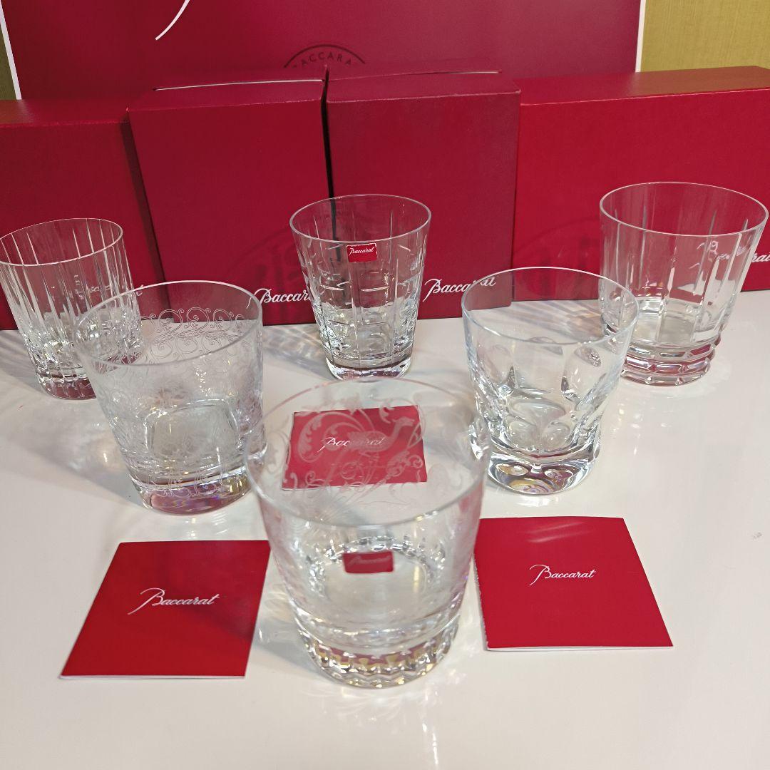 Baccaratタンブラー６客セット(箱入り）