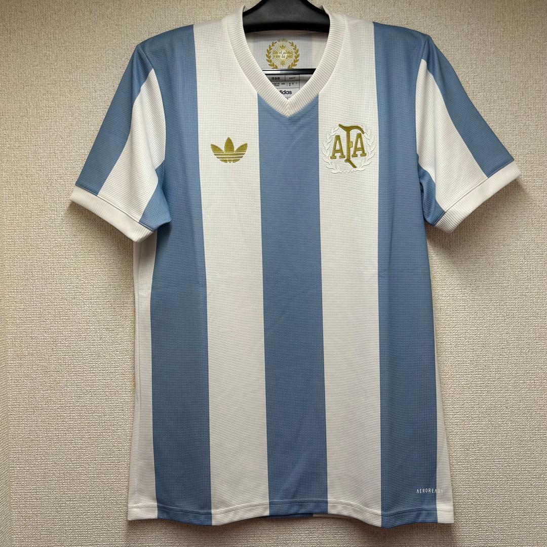 アルゼンチン代表 50thアニバーサリーレプリカユニフォーム　Lサイズ　正規品