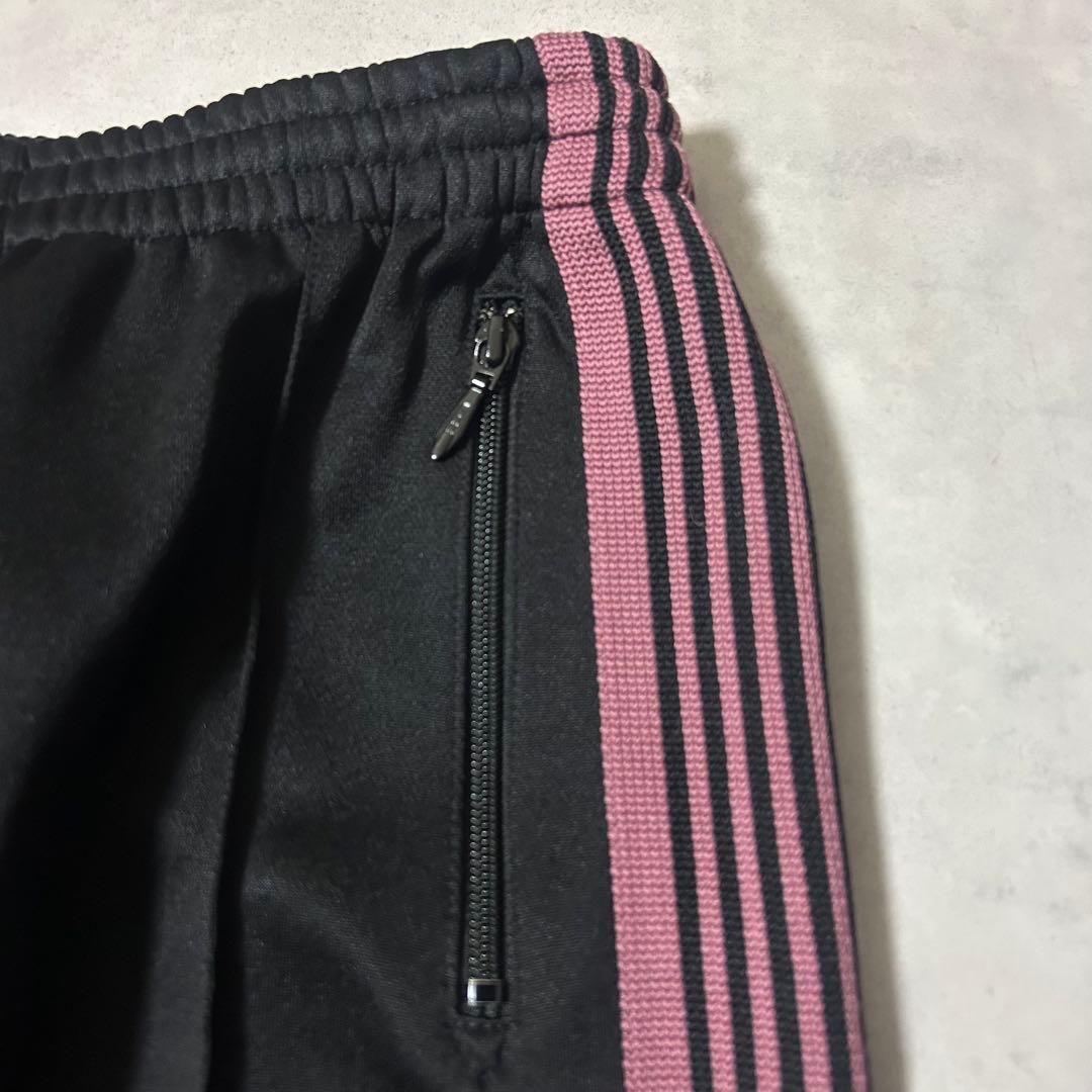 美品✨ニードルス トラックパンツ ジャージ ストレート 22AW 刺繍 黒