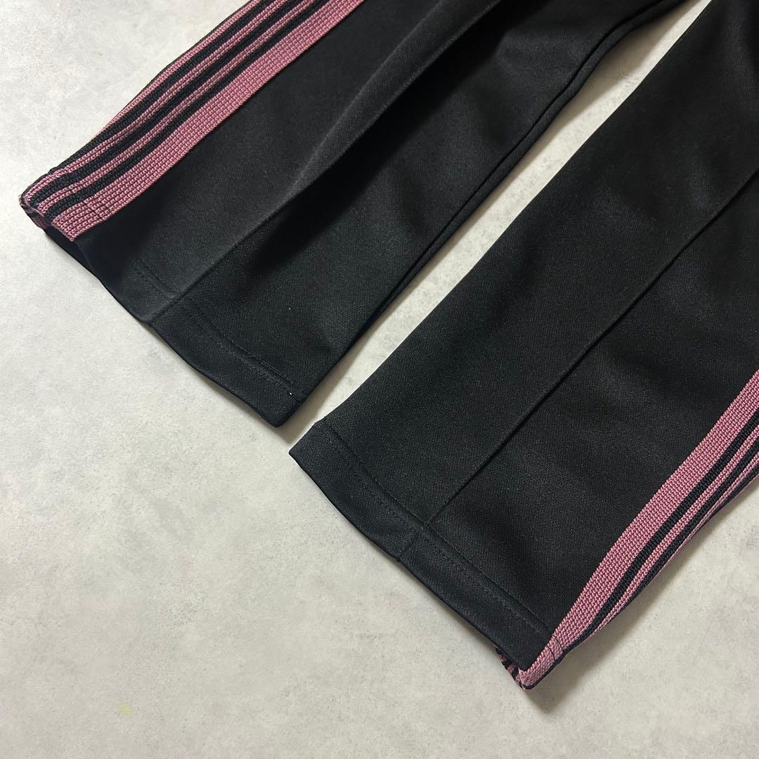 美品✨ニードルス トラックパンツ ジャージ ストレート 22AW 刺繍 黒