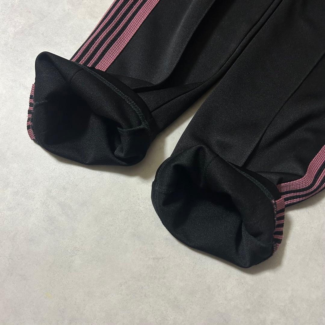 美品✨ニードルス トラックパンツ ジャージ ストレート 22AW 刺繍 黒