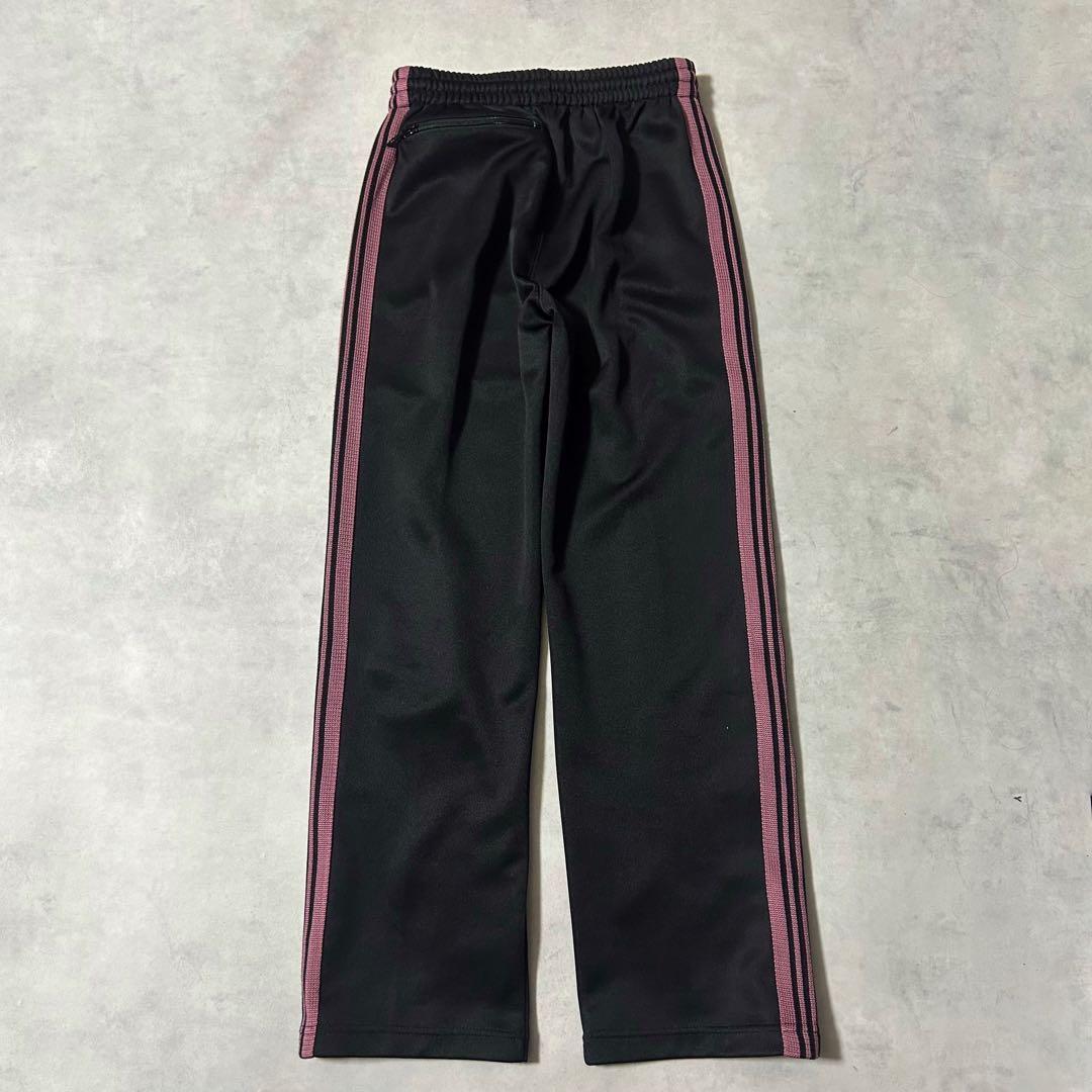 美品✨ニードルス トラックパンツ ジャージ ストレート 22AW 刺繍 黒