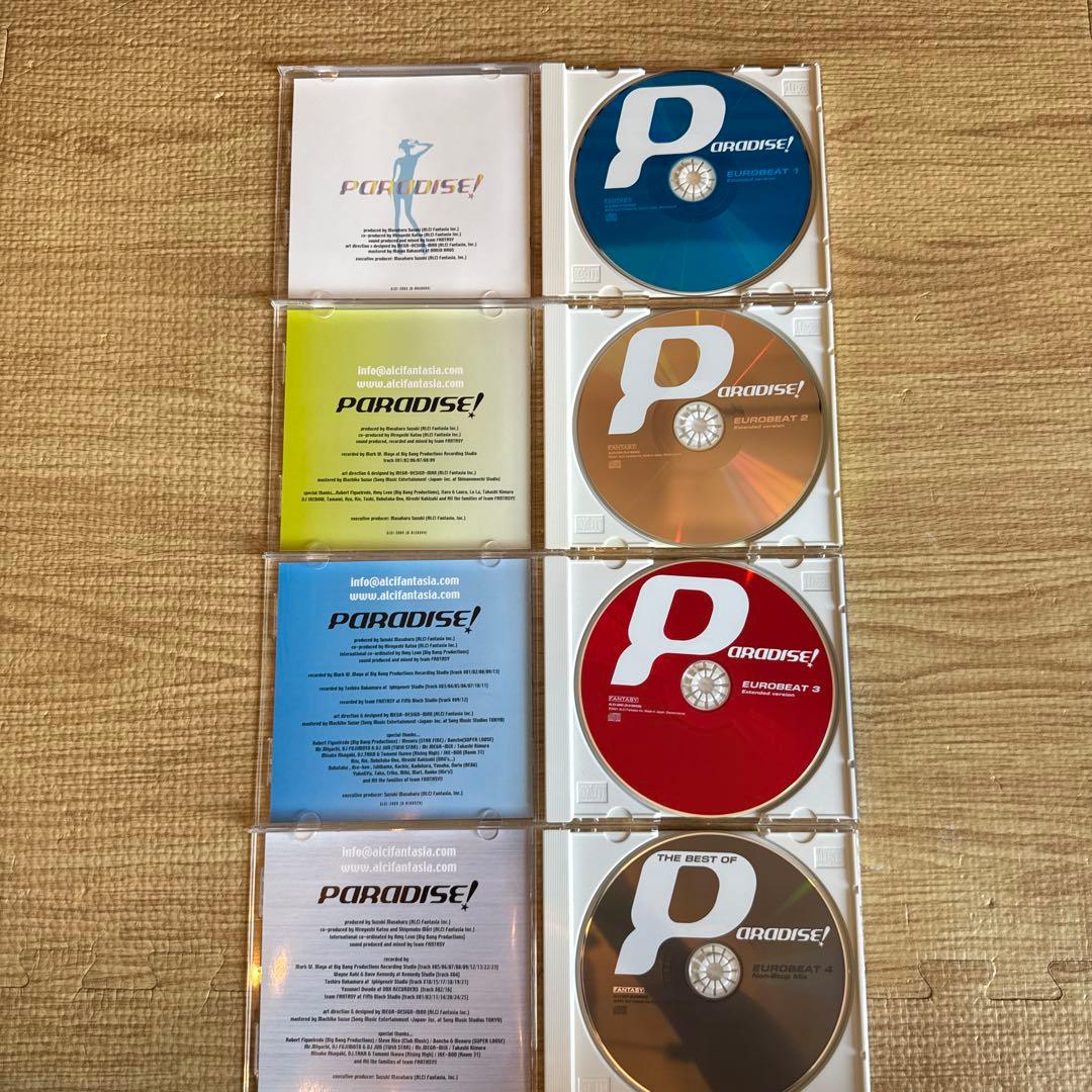PARADISE! EUROBEAT 4枚セット
