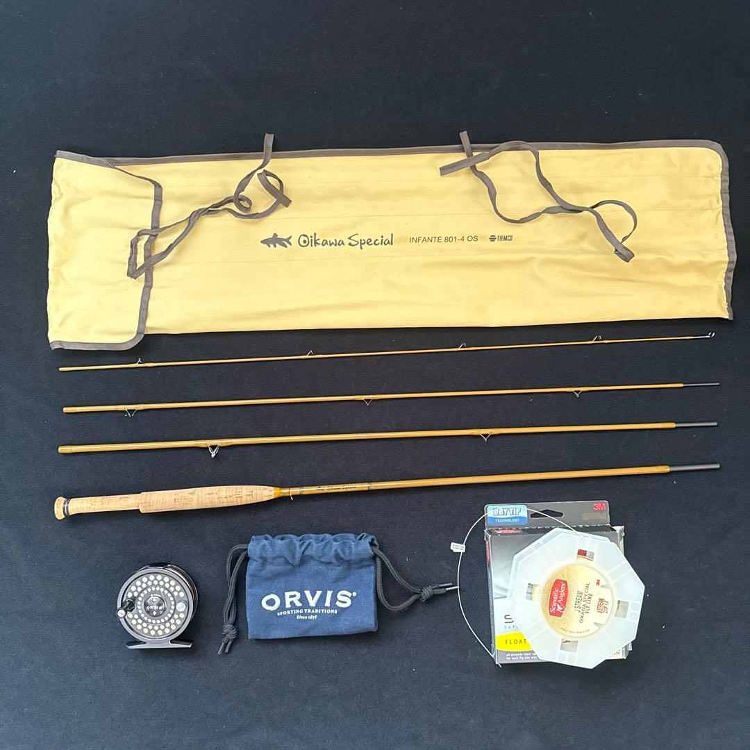 Oikawa Special Infante 801-4 フライロッド　セット