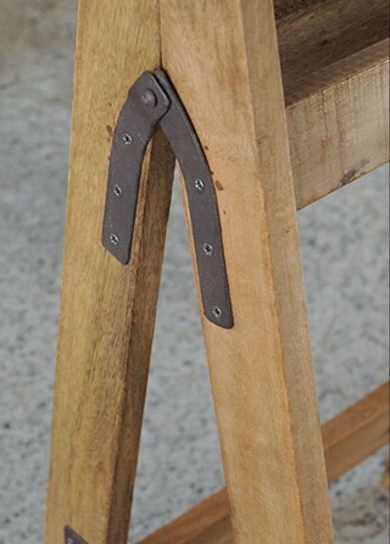 折りたたみ木製カウンターテーブル フォールディングテーブル　アンティーク