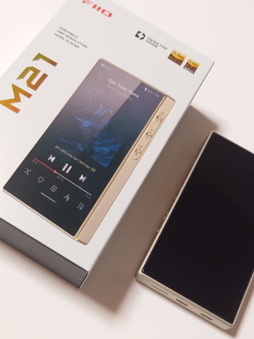 FiiO M21 Titanium Gold デジタルオーディオプレーヤー