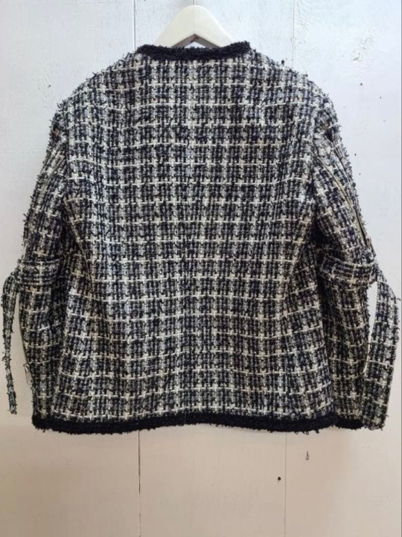 R*D様 【定価12万】MIXED TWEED NO COLLAR BONDAG