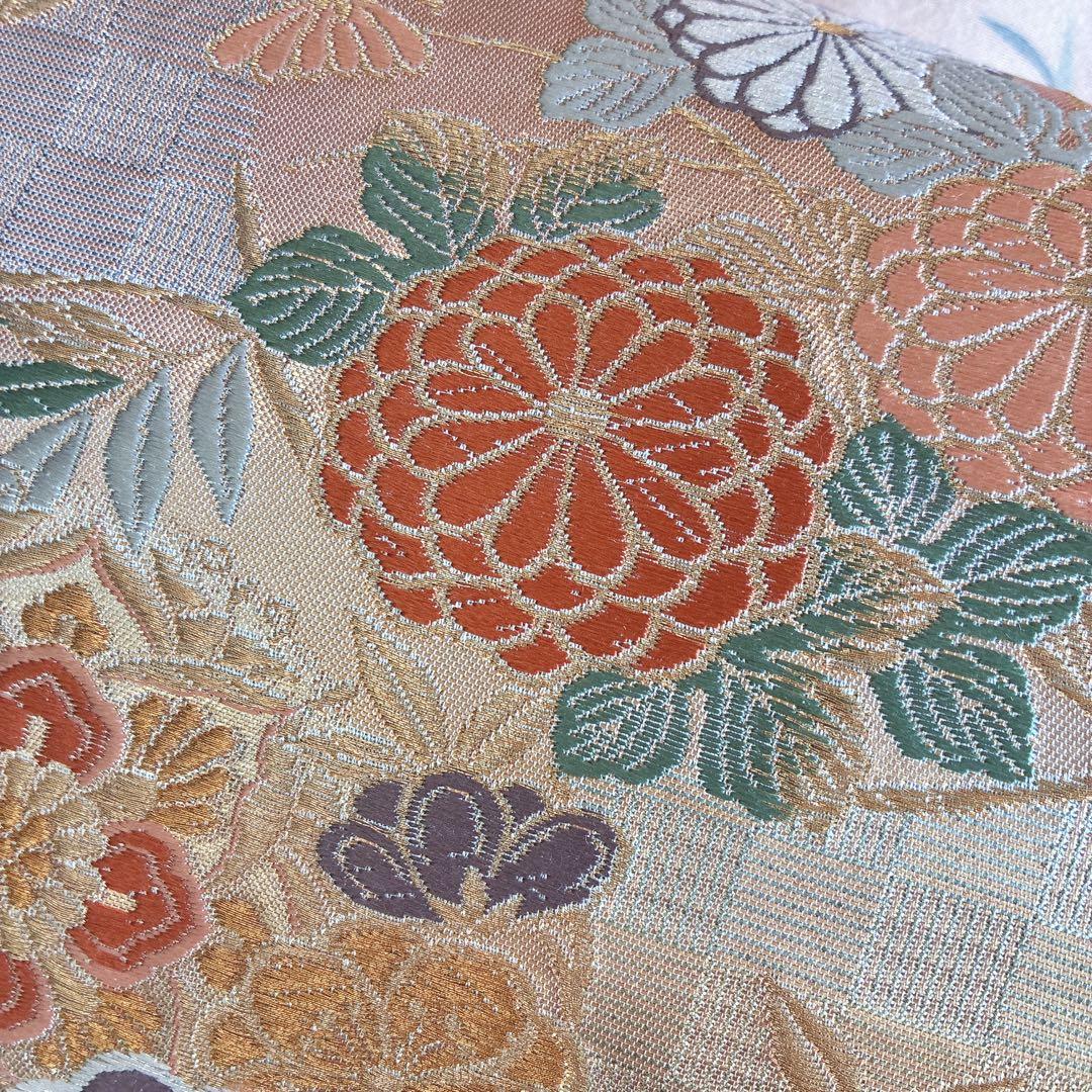 訪問着　フルセット　着物　正絹　入学式　友禅　スモールサイズ　Sサイズ　鶴　G4