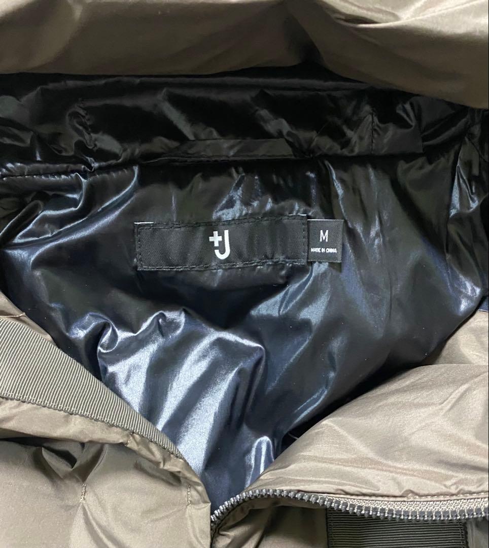 【極美品】UNIQLO +J ダウンコート フーデッド ロング ブラウン M