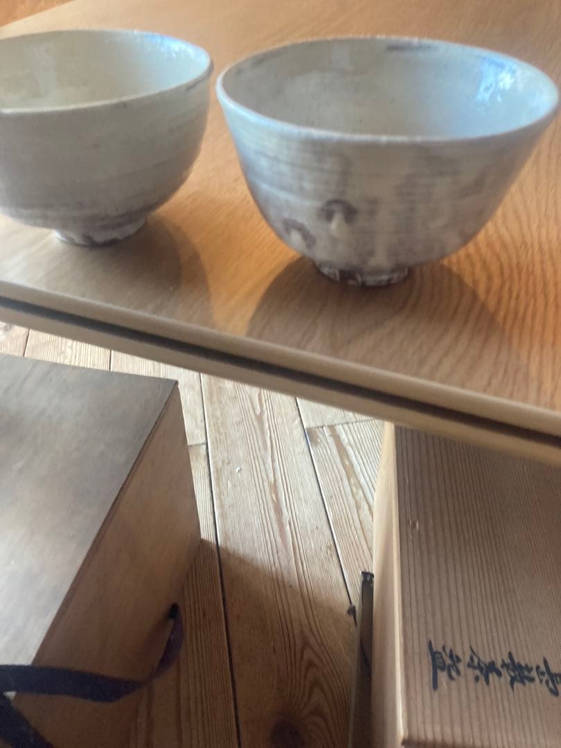 三島数茶碗　米山造　10客組