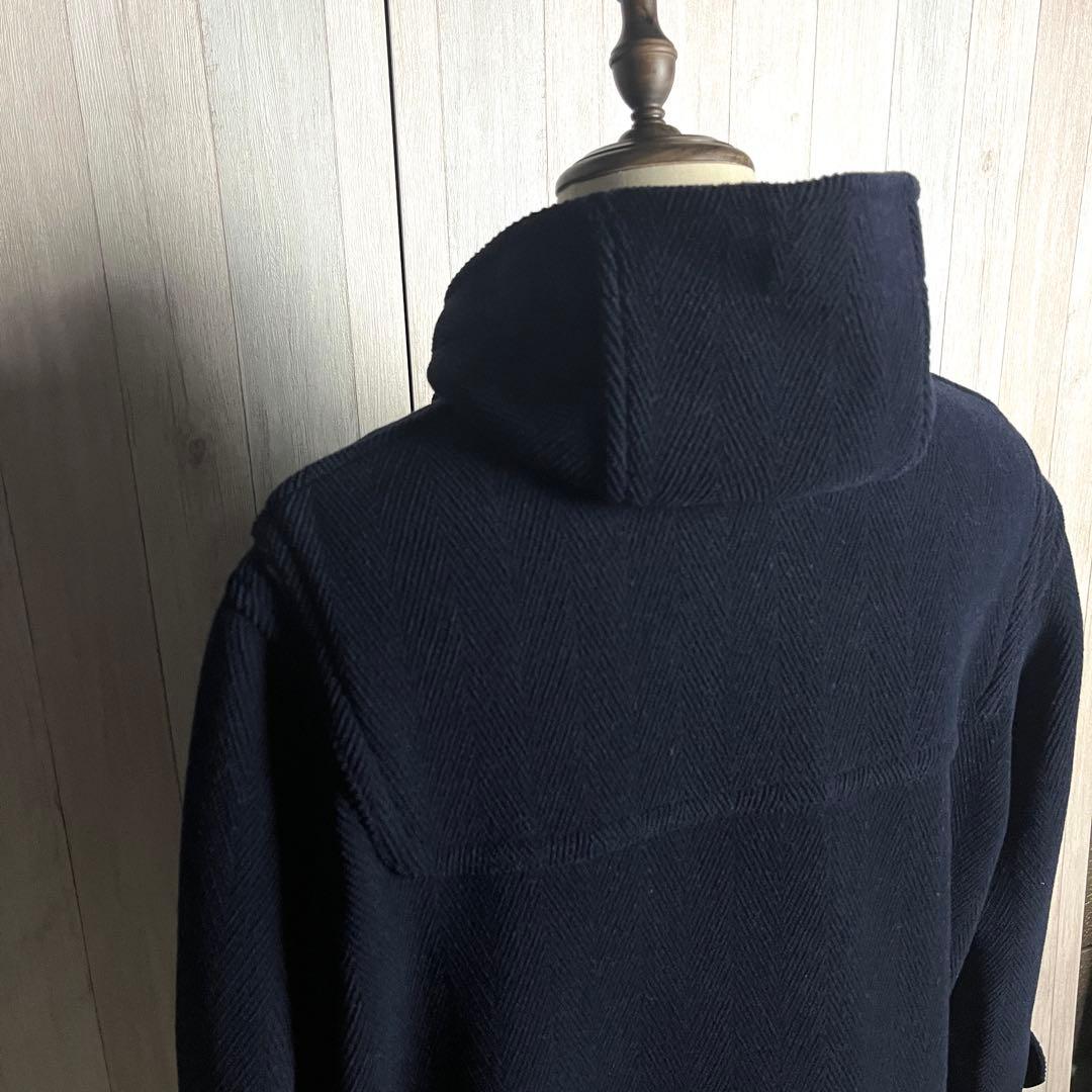 3284【希少キングストン・XL】グローバーオール ヘリンボーン ダッフルコート