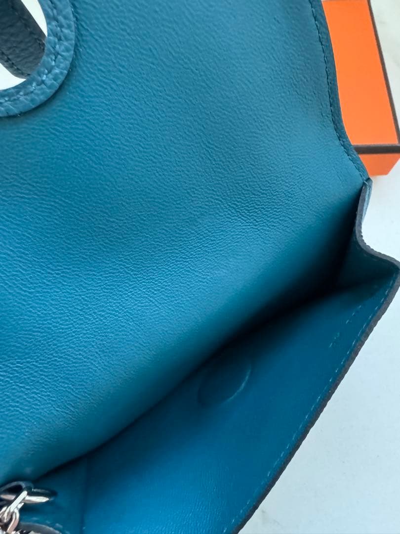 HERMES ドゴン キーケース コバルト 超美品 箱付き