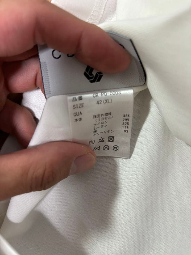 CRONOS BLACK クロノス ブラック　ポロシャツXL