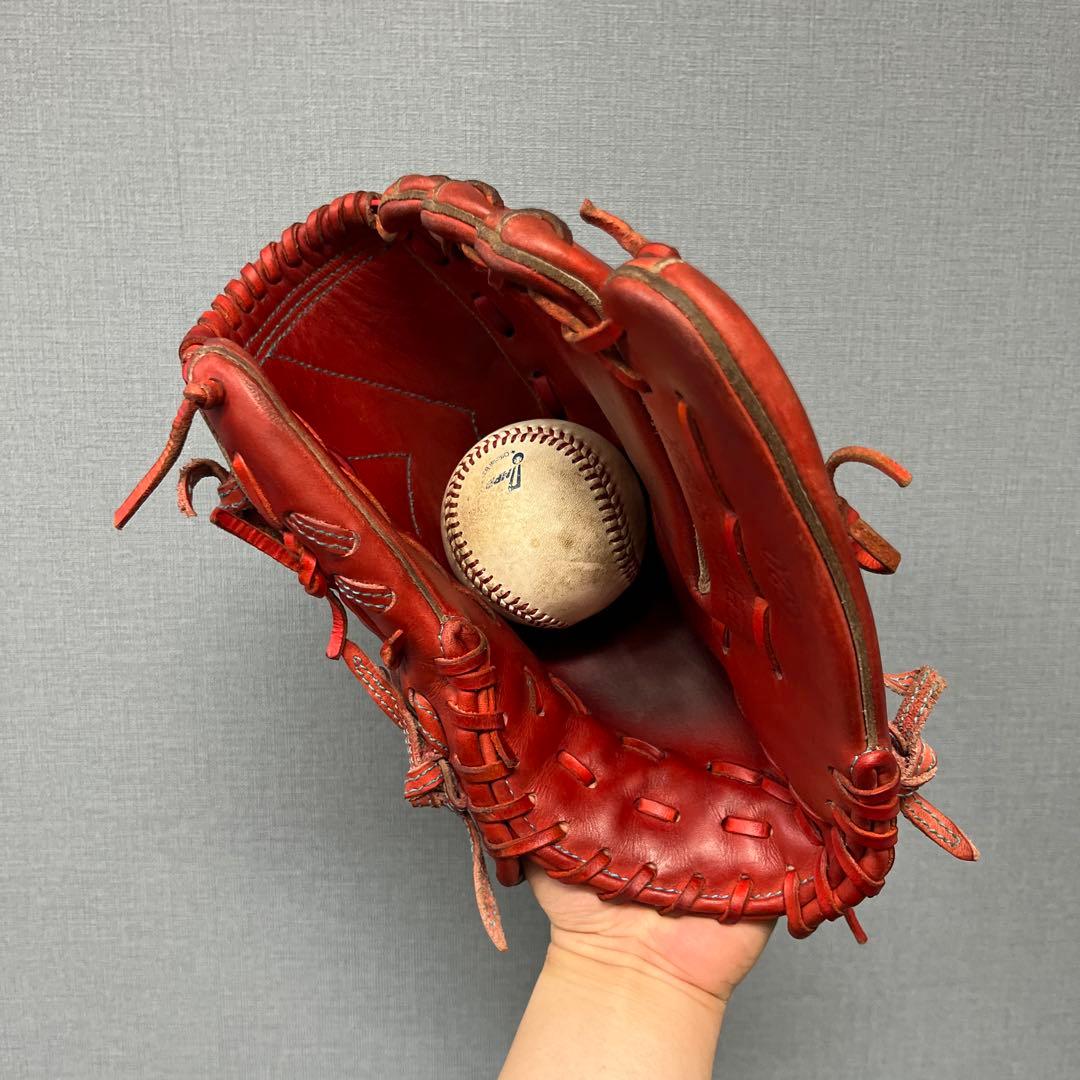 1080 てっぺん Tappen 型抜群 即戦力 硬式 投手用グローブ