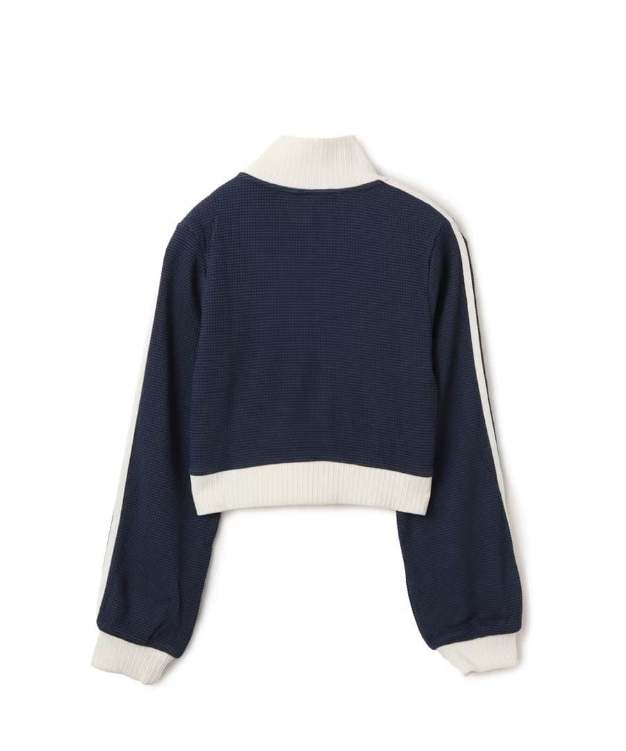 （てむこむ） adidas　クロップトラックトップ　L