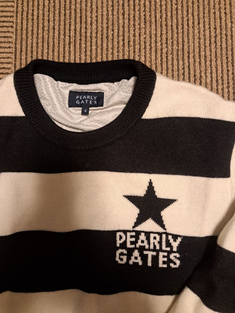 PEARLY GATES ストライプセーター サイズ6