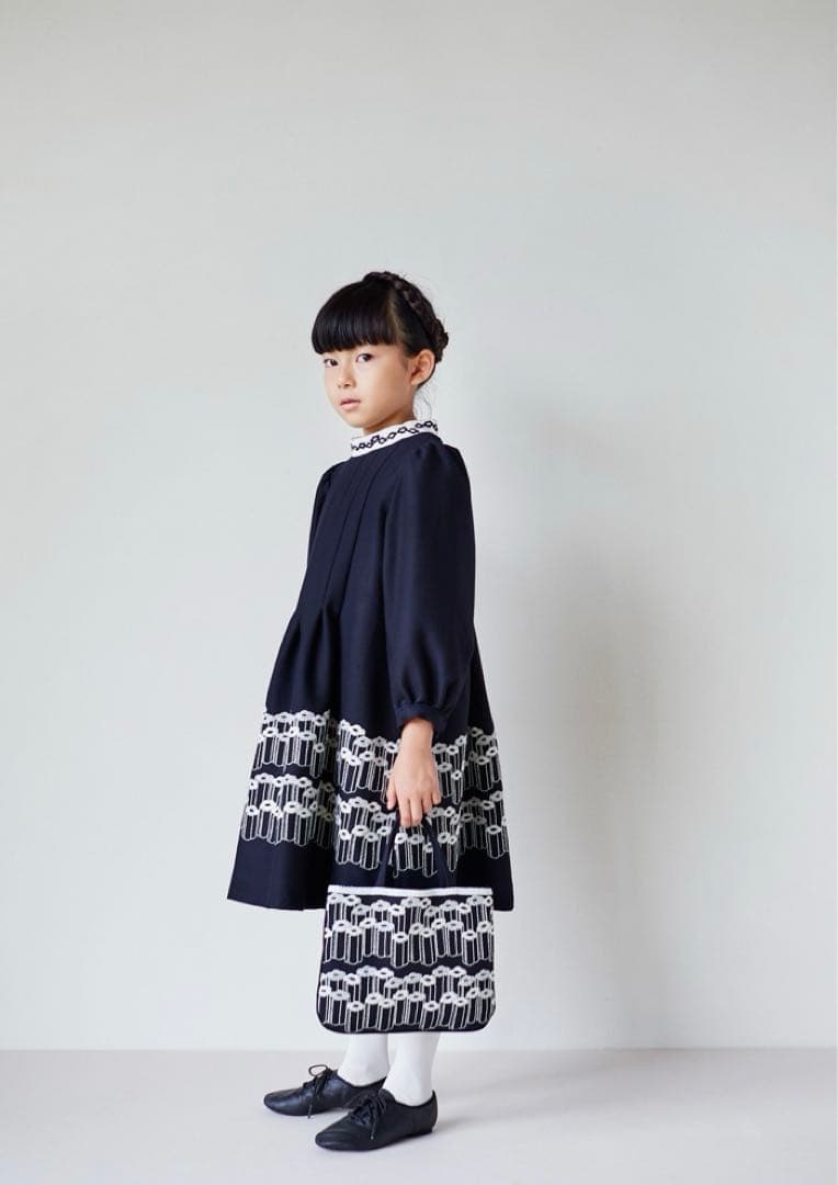 ミナペルホネン セレモニードレス 120 flower step