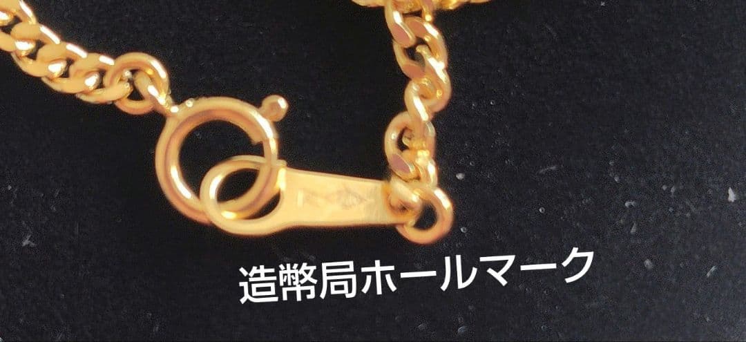 美品♡K18YG 2面シングル喜平ネックレス 50cm 10.0g18金資産運用