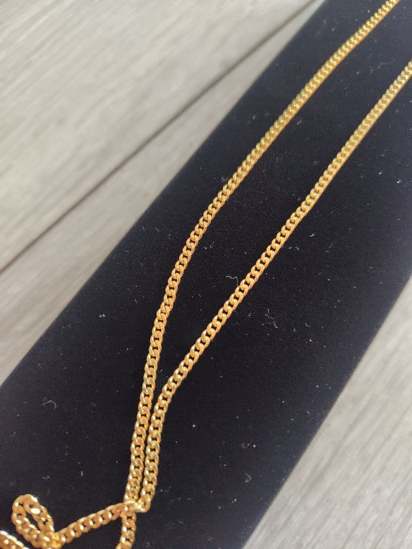 美品♡K18YG 2面シングル喜平ネックレス 50cm 10.0g18金資産運用