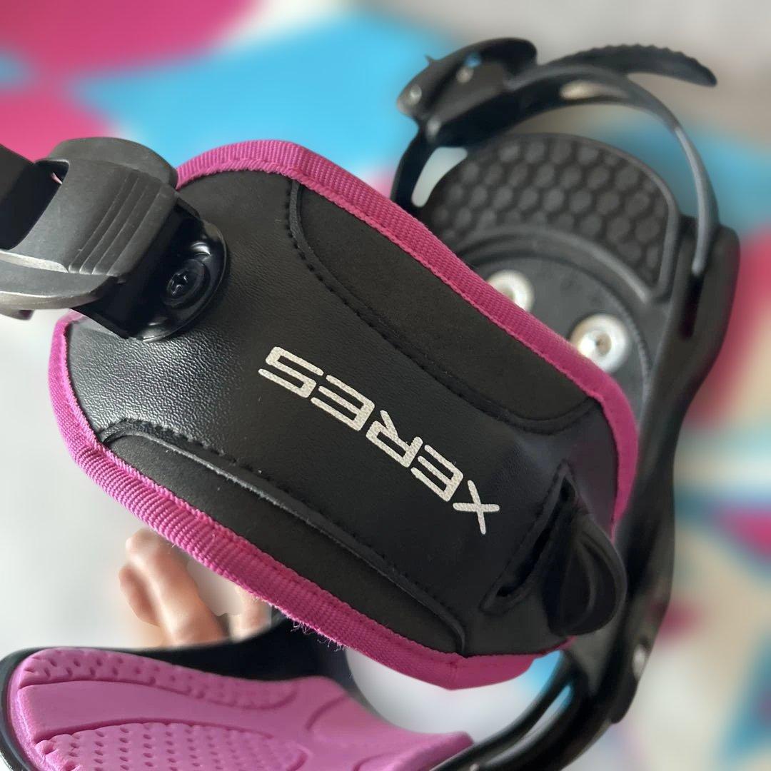 ✨️美品✨️ XERES スノーボード ジュニア 108cm ビンディングセット