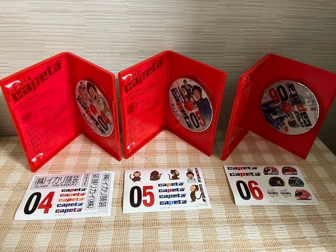 カペタ 初回全13巻セット DVD セル版