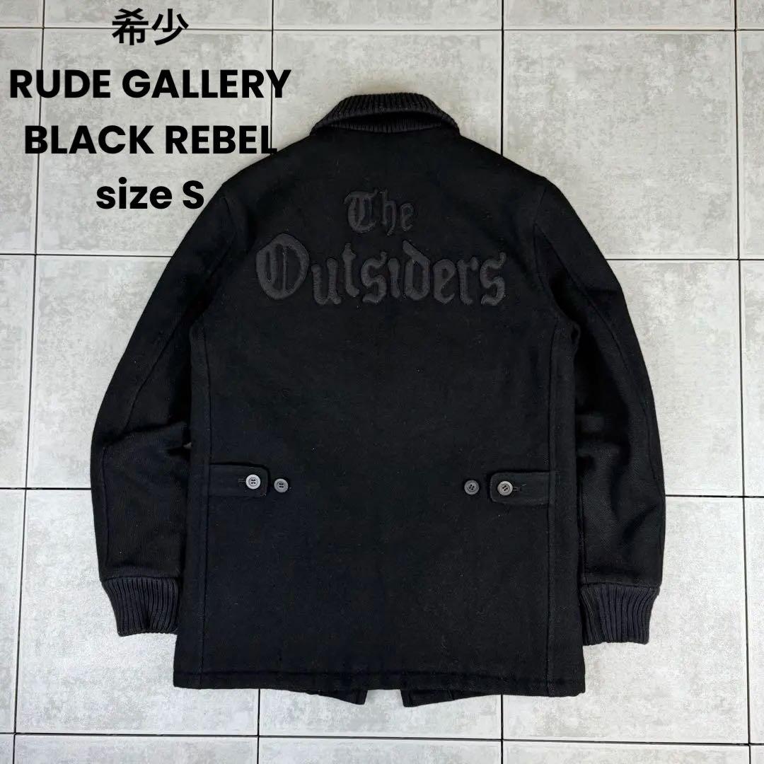 希少 RUDE GALLERY BLACK REBEL ウール 刺繍 ファラオ