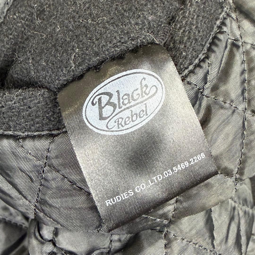 希少 RUDE GALLERY BLACK REBEL ウール 刺繍 ファラオ