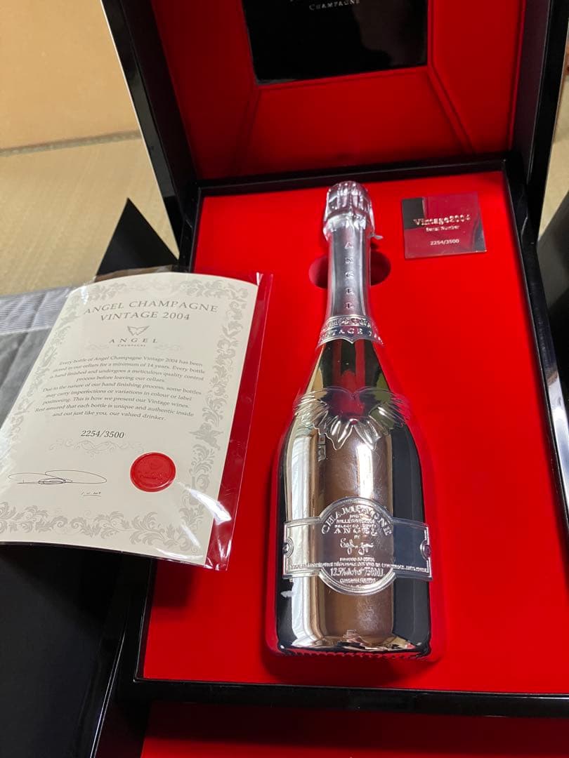 ANGEL VINTEGE CHAMPGNE プラチナ2004 限定版