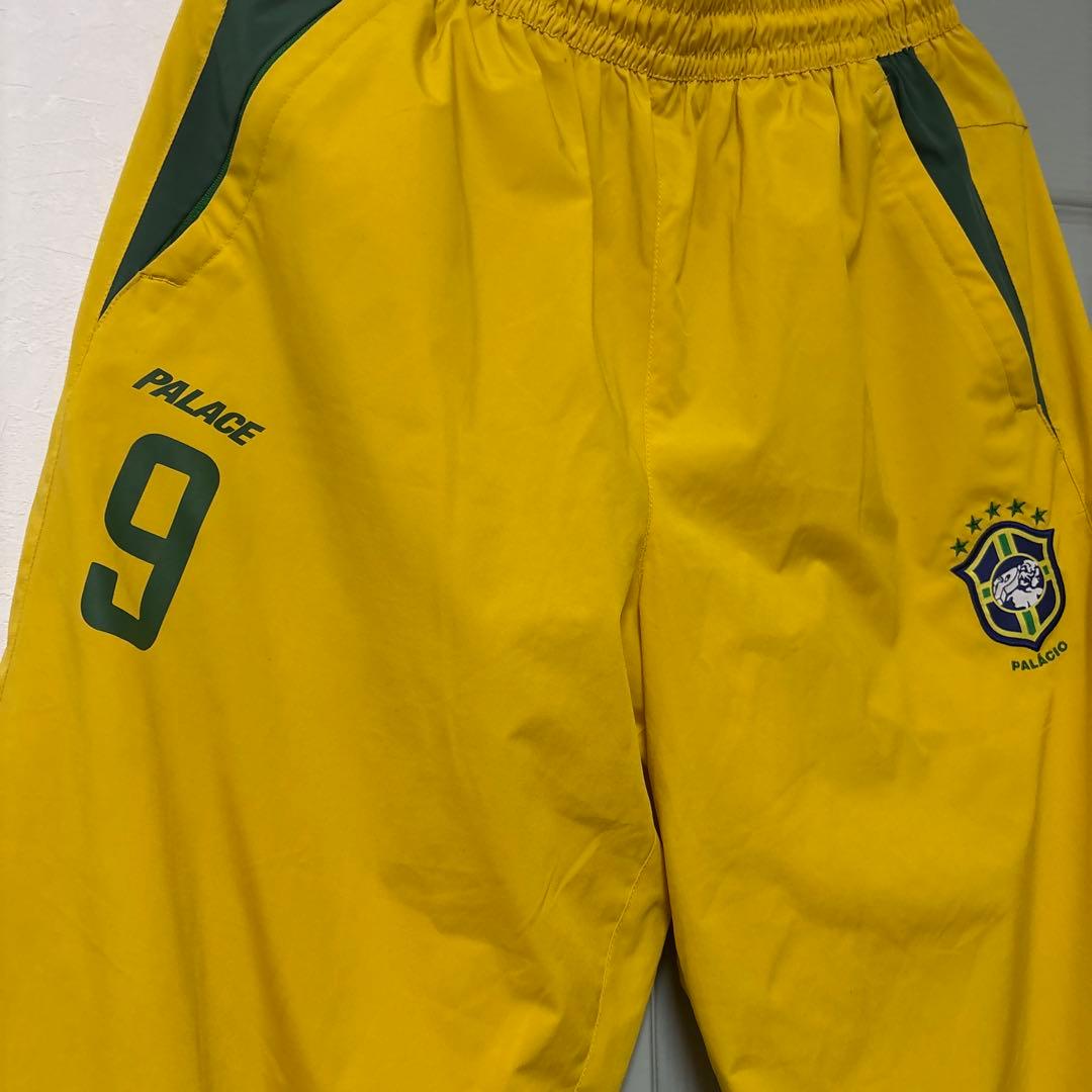 最終価格　PALACE PROTEAMブラジルピステパンツ S イエロー 9