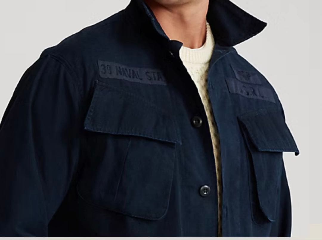 鑑定品　ポロラルフローレン ジャングル ファティーグ ジャケットralph