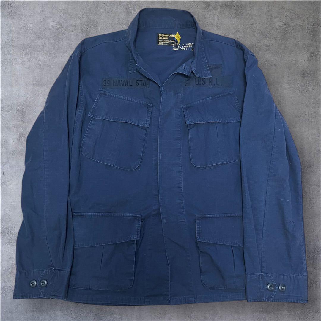 鑑定品　ポロラルフローレン ジャングル ファティーグ ジャケットralph