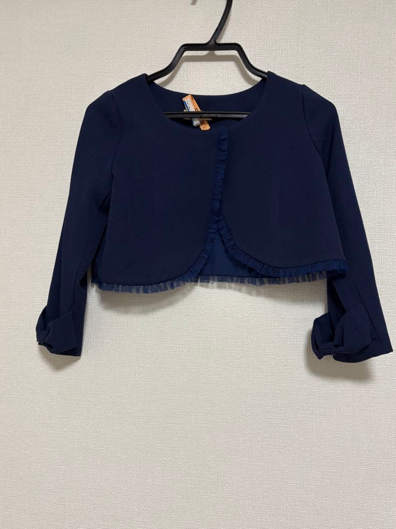 panpantutu フォーマルワンピ　ジャケット　コサージュ　3点セット