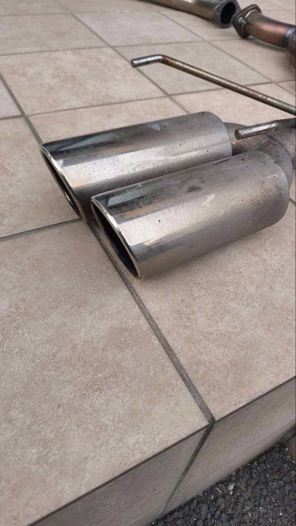 【BRASH】GRX130 マークX ストレート 4本出しマフラー