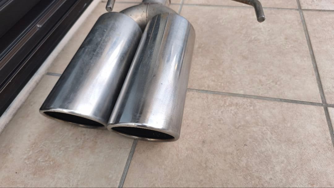 【BRASH】GRX130 マークX ストレート 4本出しマフラー