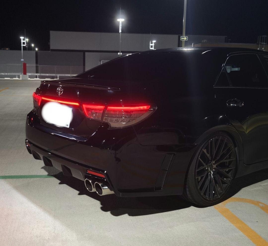 【BRASH】GRX130 マークX ストレート 4本出しマフラー