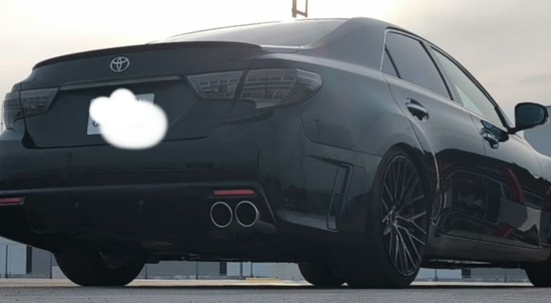 【BRASH】GRX130 マークX ストレート 4本出しマフラー