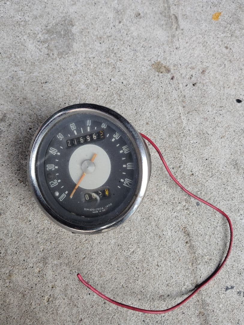 スミス　メーター　64年トライアンフt90