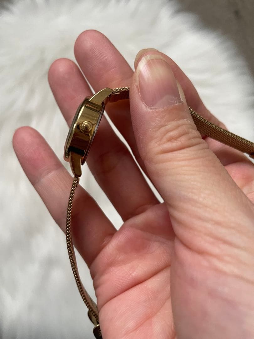 【超美品】ete ソーラーウォッチ メッシュベルト