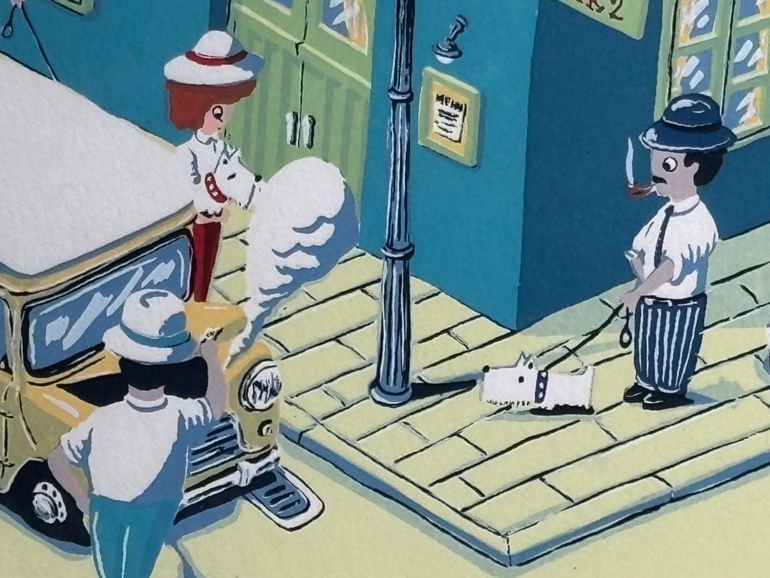 #大熊康夫 シルクスクリーン 直筆サイン　限定番号入り　3点セット 額装