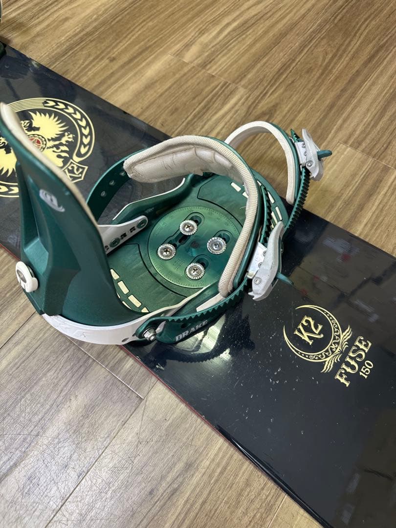 スノーボード K2 150cmビンディングDRAKE size S/Mセット