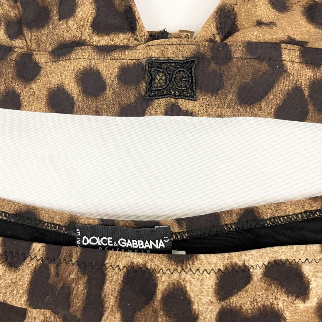 ドルチェ＆ガッバーナ D＆G 水着 ビキニ レオパード ヒョウ柄