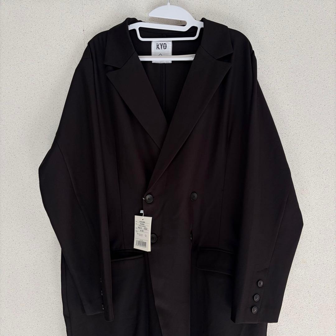 【新品】ANTIQUA KYO ダブルボタン オールインワン　Plusサイズ