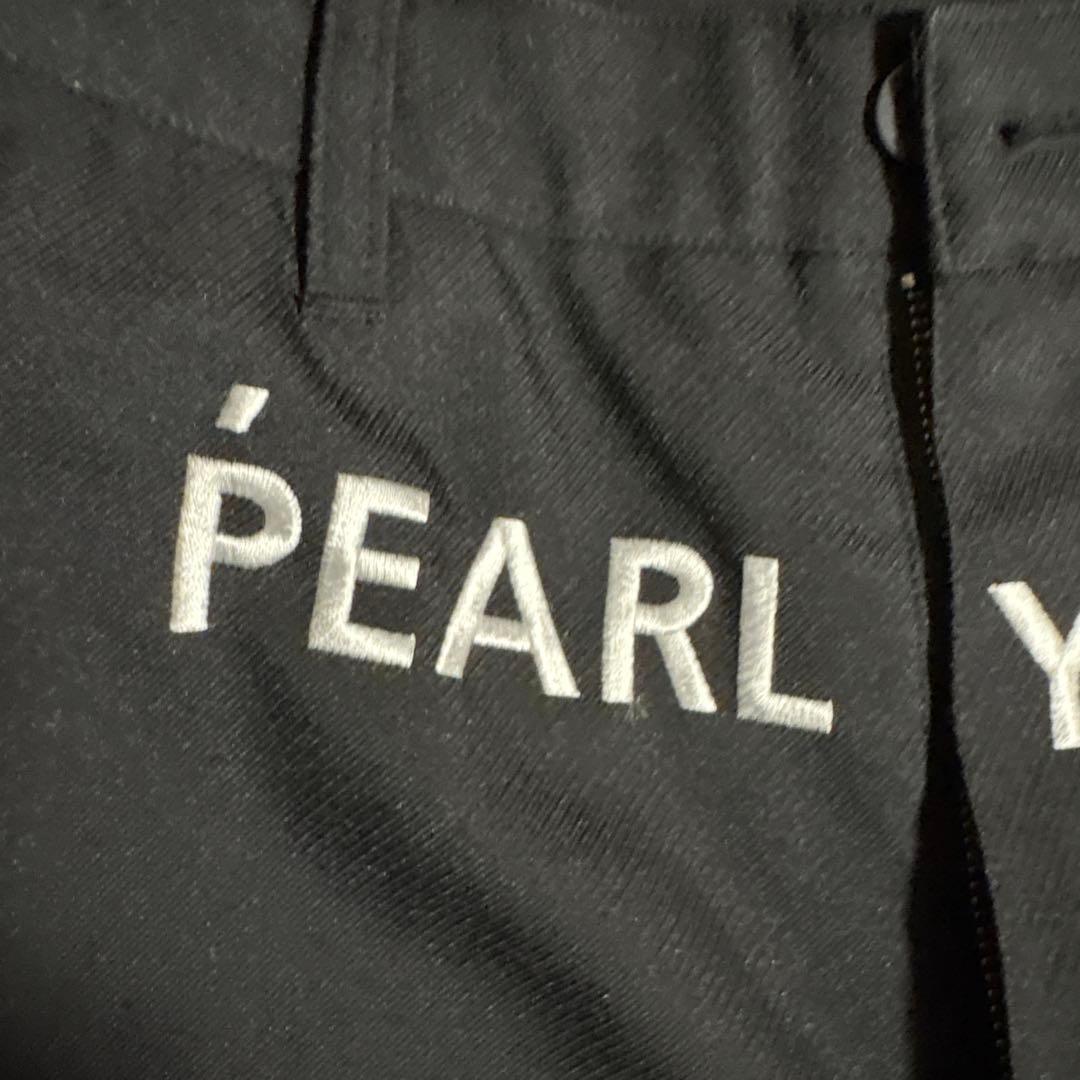 【美品】PEARL Y GATES ブラックパンツ スリムフィット