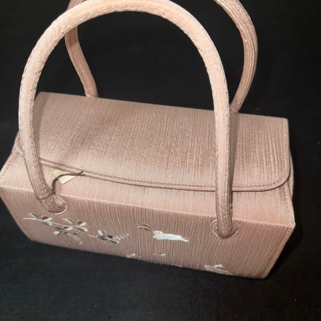 和想庵　利休バック　ふっくら鼻緒草履　和装草履バックセット　あおりバック